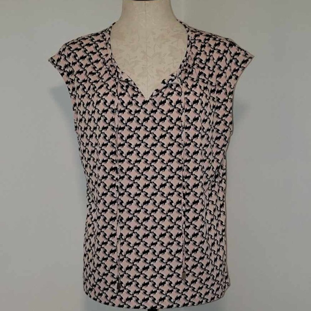 Liz Claiborne Career Petite Sleeveless Blouse Size Large Petite